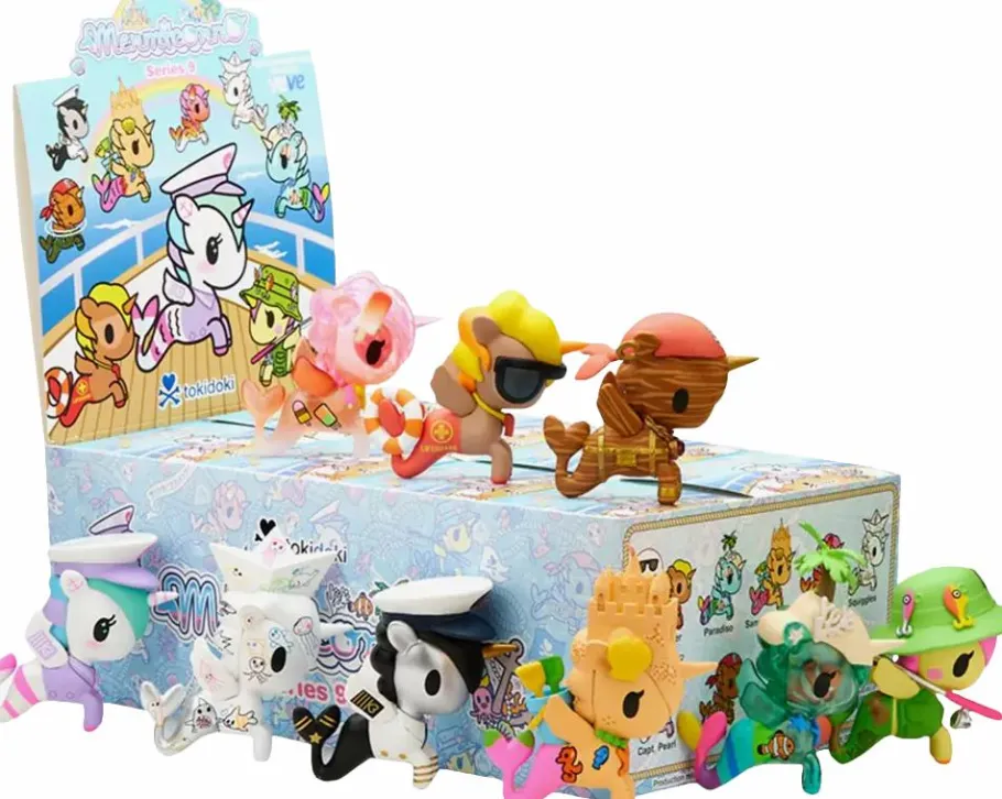 Blind Box>Tokidoki - Mermicorno Series 9 Blind Box Vinyl Figure (Display of 8)
