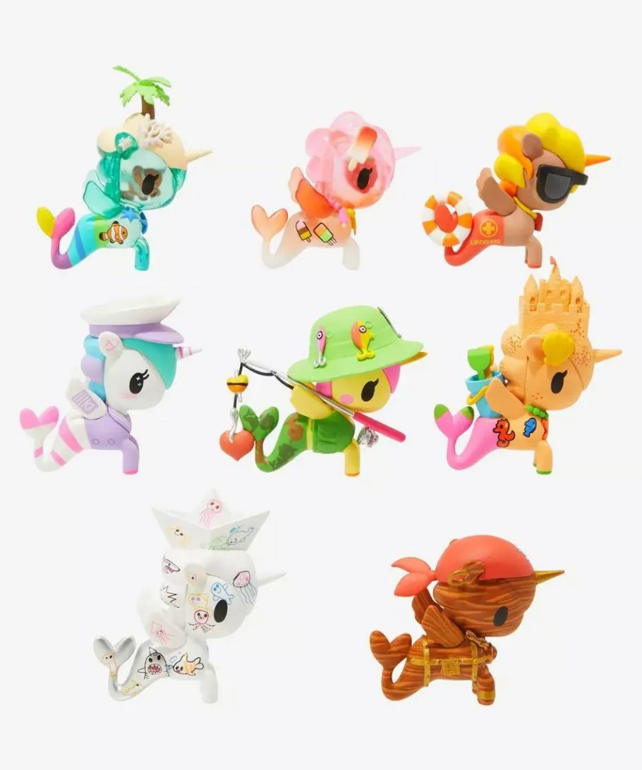Blind Box>Tokidoki - Mermicorno Series 9 Blind Box Vinyl Figure (Display of 8)