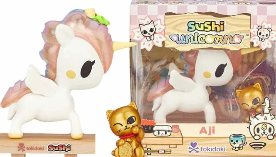 Designer Vinyl>Tokidoki - Sushi Unicorno Aji Limited Edition Vinyl Figure