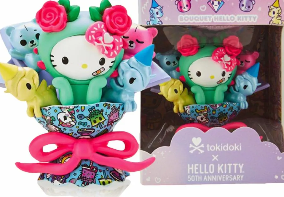 Designer Vinyl>Tokidoki - x Hello Kitty - 50th Anniversary Bouquet Hello Kitty Limited Editon Vinyl Figure