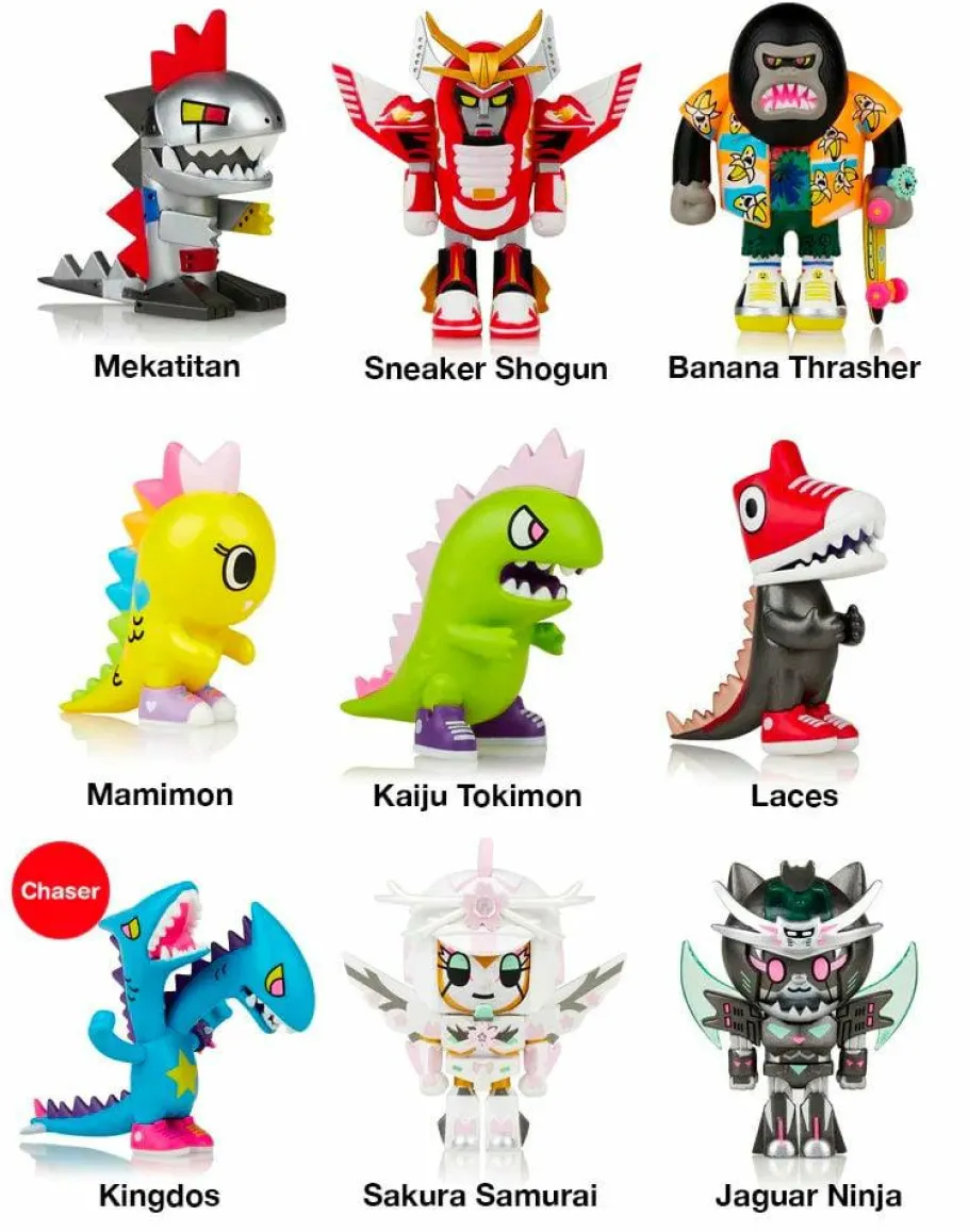 Blind Box>Tokidoki - Tokimondo Series 2 3” Blind Box Vinyl Figure (Display of 8)