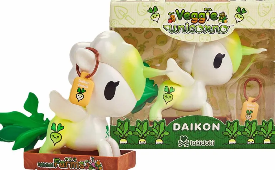 Designer Vinyl>Tokidoki - Veggie Unicorno Daikon Limited Edition Figure