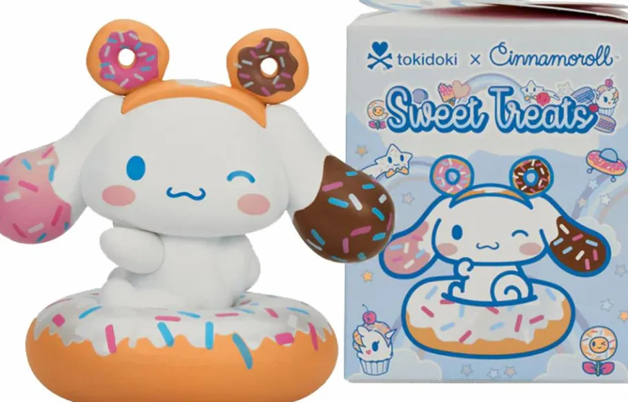 Blind Box>Tokidoki x Cinnamoroll - Sweet Treats Blind Box Vinyl Figure (Single Unit)