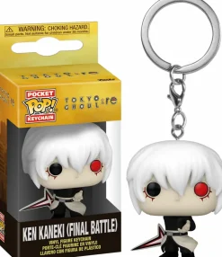 Pop! Keychains>Tokyo Ghoul :re - Ken Kaneki (Final Battle) Pocket Pop! Keychain