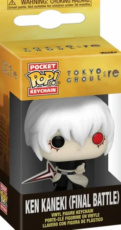 Pop! Keychains>Tokyo Ghoul :re - Ken Kaneki (Final Battle) Pocket Pop! Keychain
