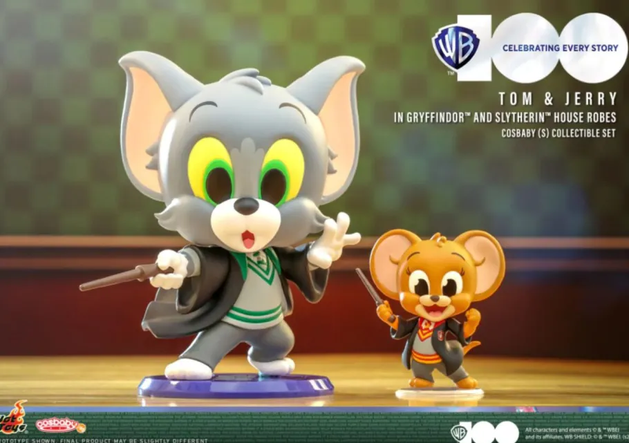 Cosbaby>Tom and Jerry Tom & Jerry - Tom & Jerry in Gryffindor and Slytherin House Robes WB100 Cosbaby (S) Hot Toys Figure 2-Pack