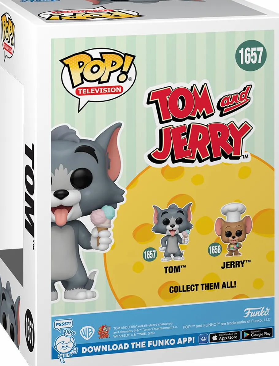 Standard Pop!>Tom and Jerry Tom & Jerry - Tom with Ice Cream Pop! Vinyl Figure