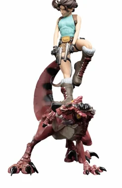 Designer Vinyl>Tomb Raider - Lara Croft vs. Raptor Mini Epics 9" Vinyl Figure