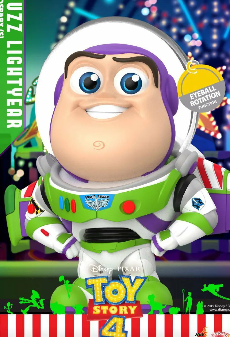 Cosbaby>Toy Story 4 - Buzz Lightyear Cosbaby Hot Toys Bobble-Head Figure