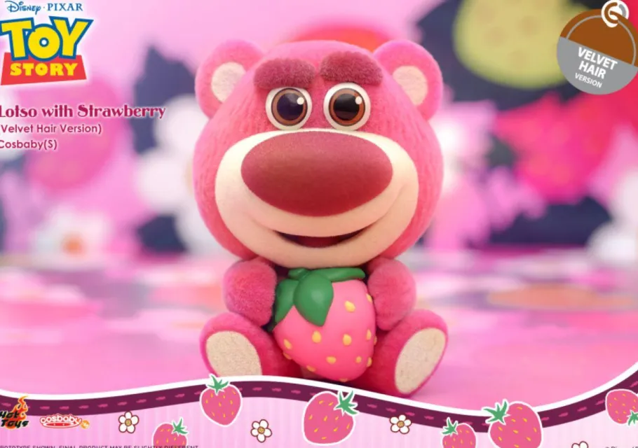 Cosbaby>Toy Story 3 - Lotso with Strawberry (Velvet Hair Version) Cosbaby (S) Hot Toys Figure