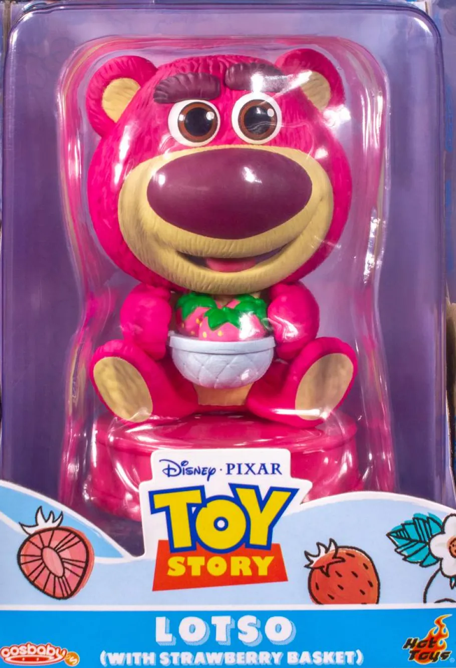 Cosbaby>Toy Story 3 - Lotso with Strawberry Basket Cosbaby (S) Hot Toys Figure