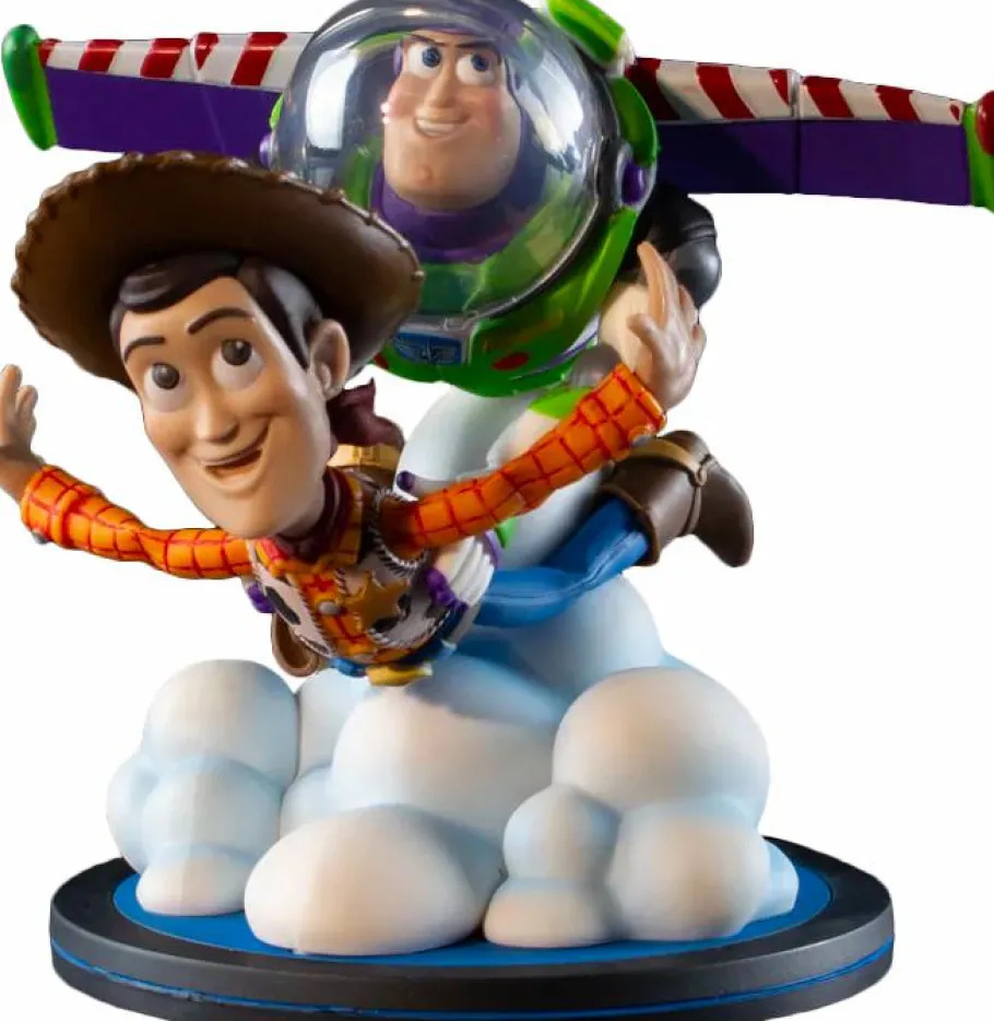 Designer Vinyl>Toy Story - Buzz Lightyear & Woody Falling with Style Q-Fig MAX 5” Vinyl Figure
