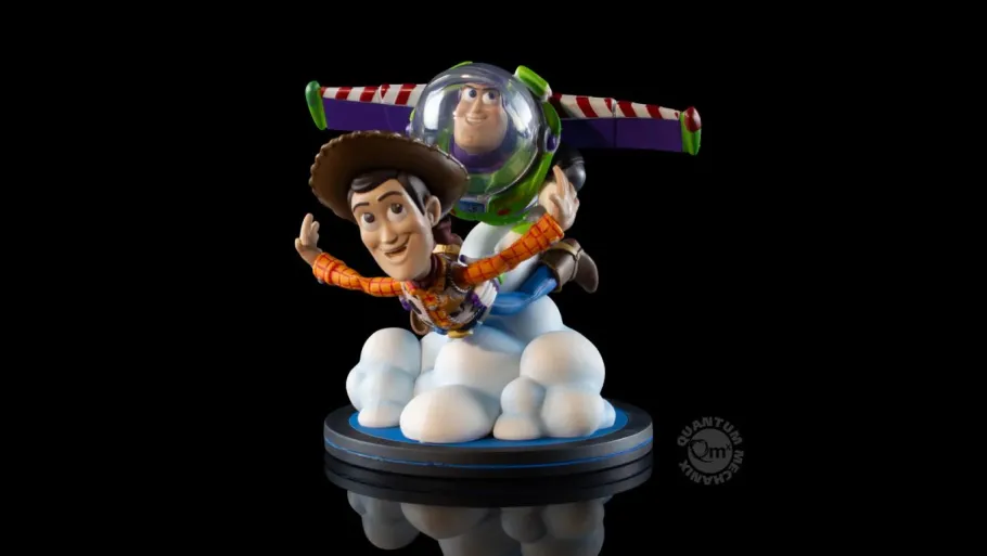 Designer Vinyl>Toy Story - Buzz Lightyear & Woody Falling with Style Q-Fig MAX 5” Vinyl Figure