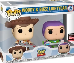 Funko Convention Exclusives>Toy Story - Woody & Buzz Lightyear Gaming Pop! Vinyl Figure 2-Pack (2024 Entertainment Expo Convention Exclusive)