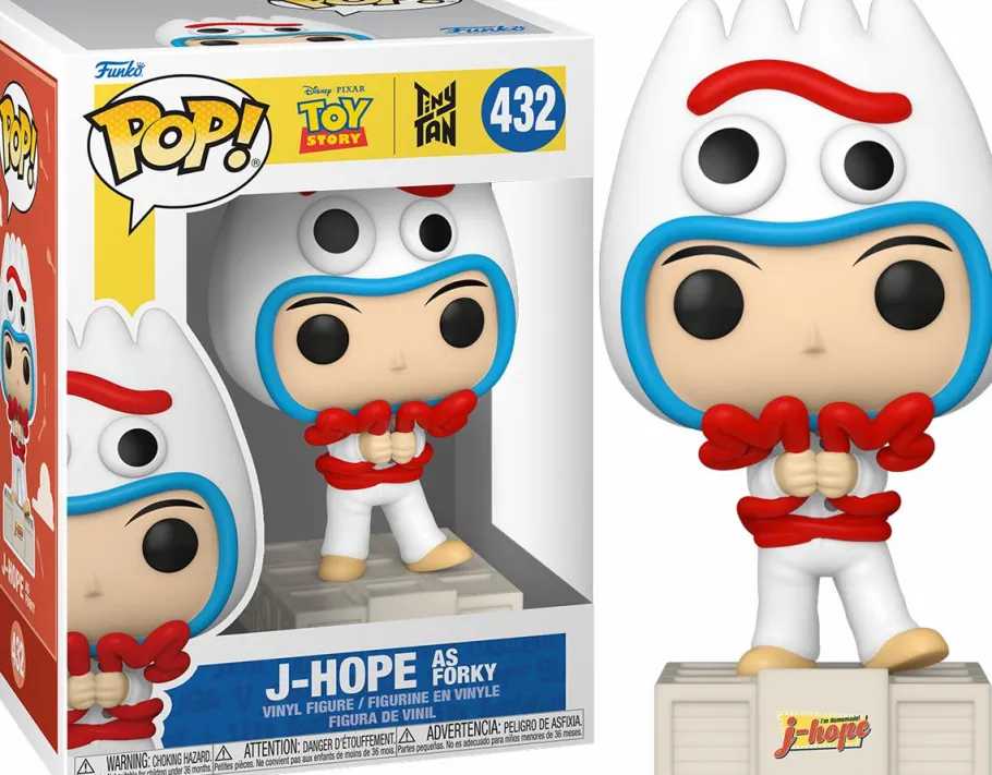 Standard Pop!>Toy Story x TinyTAN: BTS - Toy With This Pop! Vinyl Bundle (Set of 7)