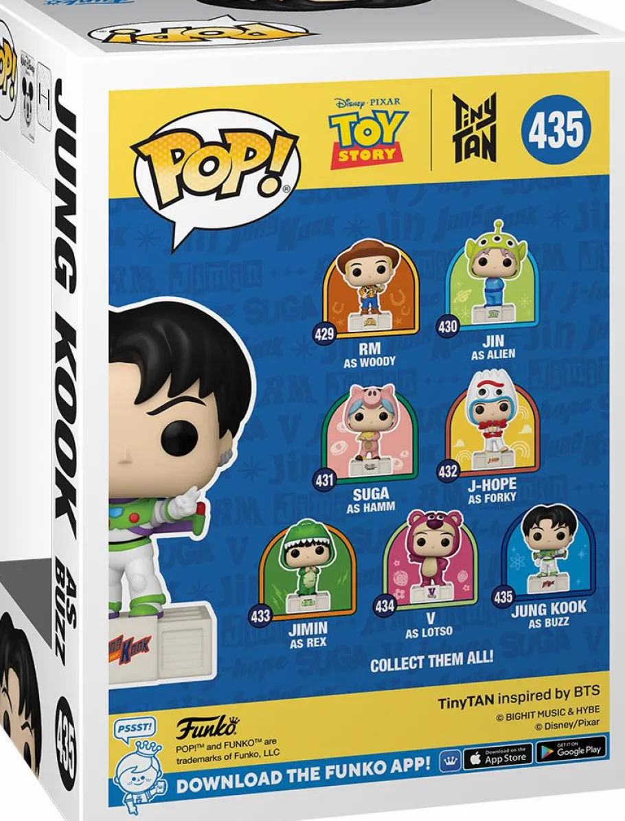 Standard Pop!>Toy Story x TinyTAN: BTS - Jung Kook as Buzz Pop! Vinyl Figure