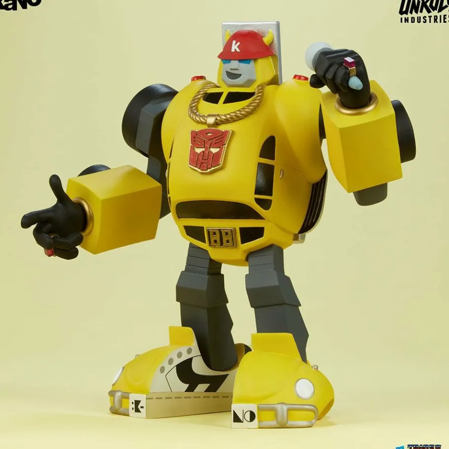 Designer Vinyl>Transformers - Bumblebee 9” Vinyl Figure by KaNo