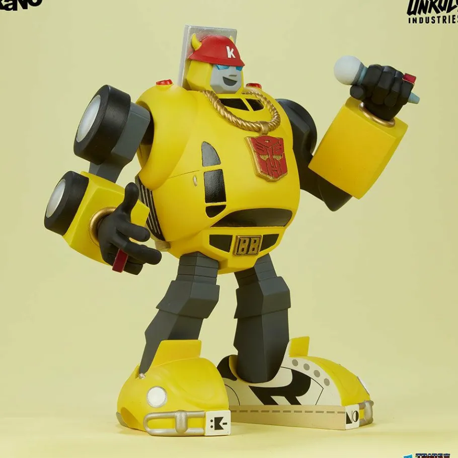 Designer Vinyl>Transformers - Bumblebee 9” Vinyl Figure by KaNo