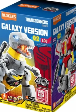 Blind Box>Transformers - Galaxy Version 02 SOS Blind Box Articulated Model Kit (Display of 9)