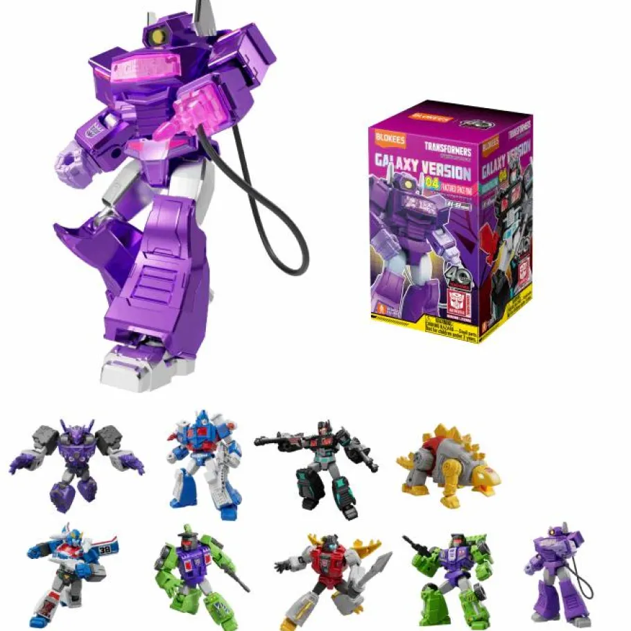 Blind Box>Transformers - Galaxy Version 04 Fractured Space-Time Blind Box Articulated Model Kit (Single Unit)