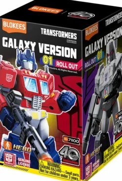 Blind Box>Transformers - Galaxy Version 01 Roll Out Blind Box Articulated Model Kit (Display of 9)