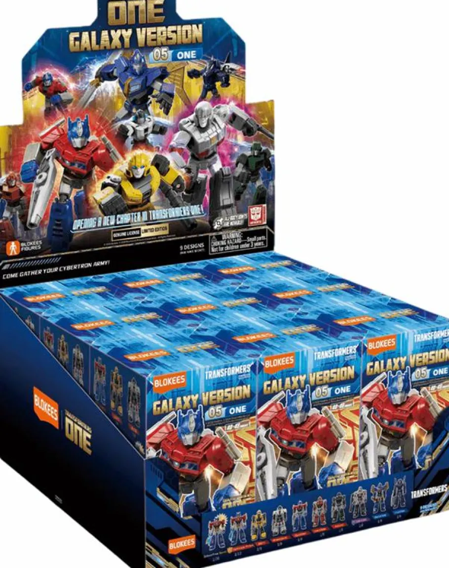 Blind Box>Transformers - Galaxy Version 05 One Blind Box Articulated Model Kit (Display of 9)
