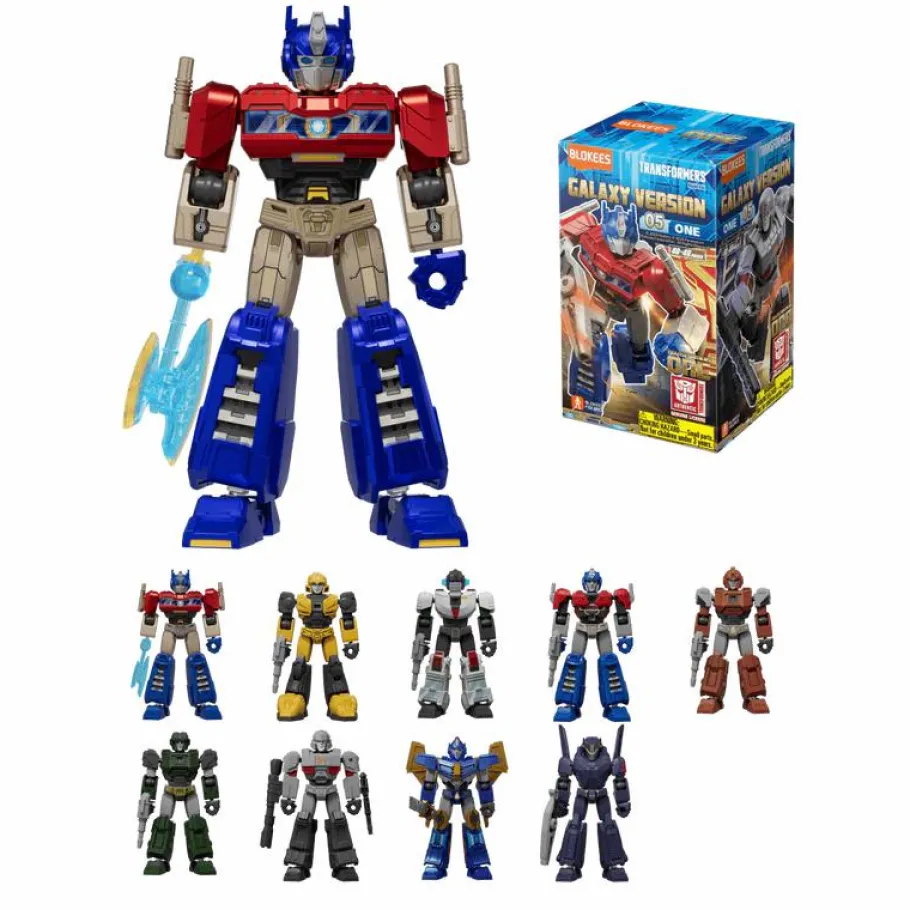 Blind Box>Transformers - Galaxy Version 05 One Blind Box Articulated Model Kit (Display of 9)
