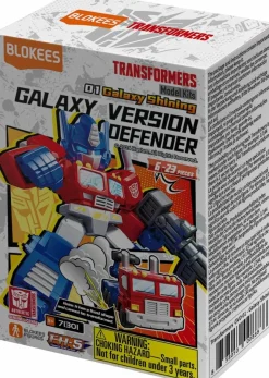 Blind Box>Transformers - Galaxy Version Defender 01 Galaxy Shining Blind Box Articulated Model Kit (Single Unit)