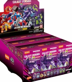 Blind Box>Transformers - Galaxy Version 04 Fractured Space-Time Blind Box Articulated Model Kit (Display of 9)