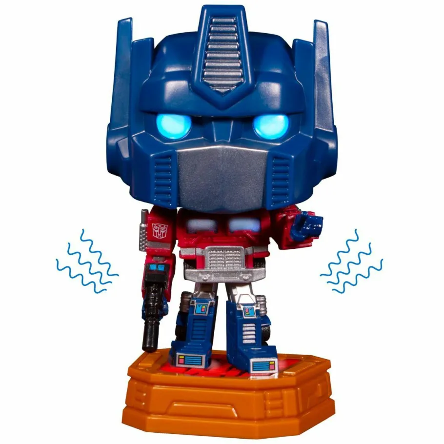 Standard Pop!>Transformers - Optimus Prime with Lights & Sounds Pop! Vinyl Figure (Funko / Popcultcha Exclusive)