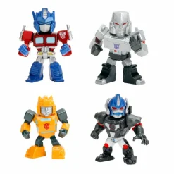 Die-Cast Figures>Transformers - Optimus Prime, Bumblebee, Optimus Primal & Megatron Metalfigs 2.5" Die-Cast Figure 4-Pack