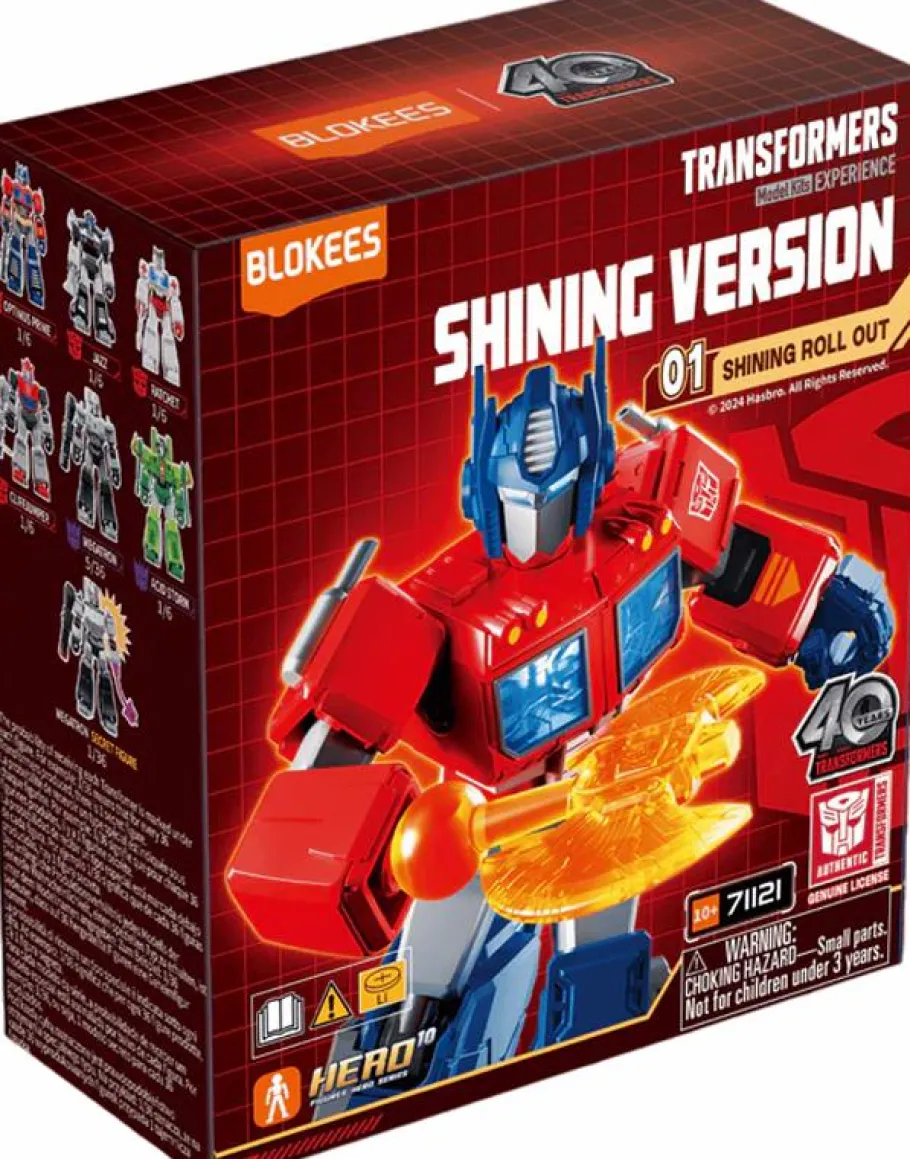 Blind Box>Transformers - Shining Version 01 Shining Roll Out Blind Box Articulated Model Kit (Single Unit)