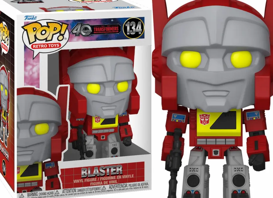 Standard Pop!>Transformers : Generation 1 - Blaster Pop! Vinyl Figure