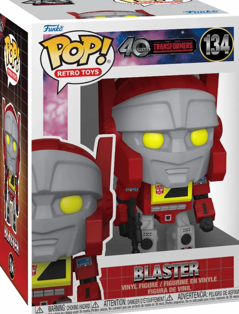 Standard Pop!>Transformers : Generation 1 - Blaster Pop! Vinyl Figure