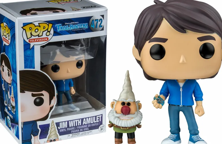Standard Pop!>Trollhunters - Jim with Amulet Pop! Vinyl Figure