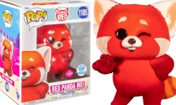 Super-Sized Pop!>Turning Red - Red Panda Mei Flocked 6" Super Sized Pop! Vinyl Figure (Funko / Popcultcha Exclusive)