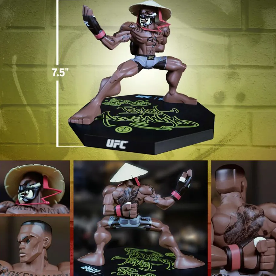Designer Vinyl>UFC - Israel "The Last Stylebender" Adesanya 7.5" Vinyl Figure by Tracy Tubera