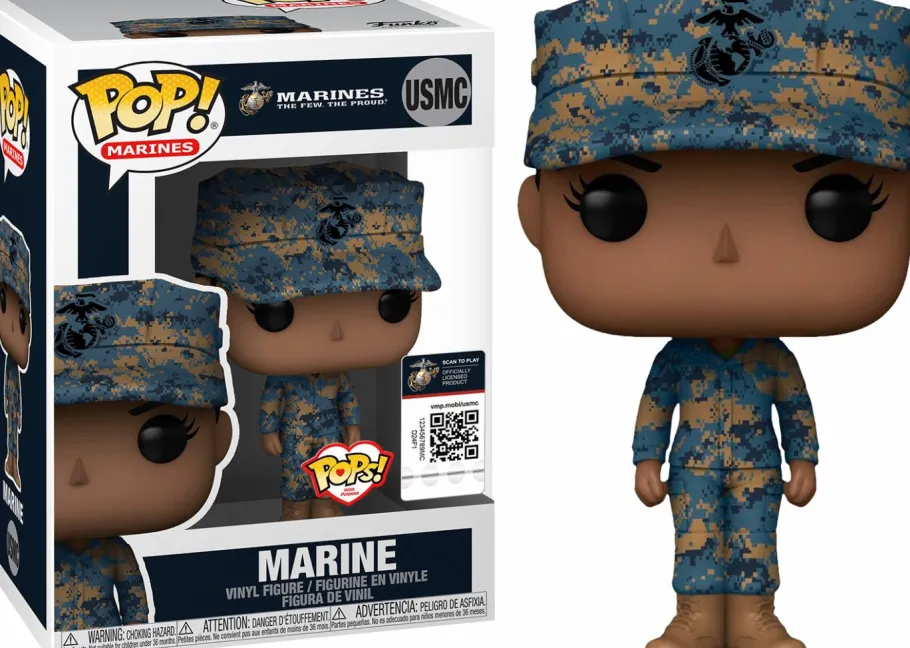 Standard Pop!>United States Marine Corps - Female Marine #3 Pop! Vinyl Figure (Pops! with Purpose)