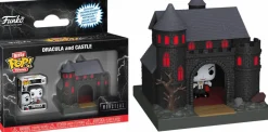 Pop! Rides & Town>Universal Monsters - Dracula & Castle Bitty Pop! Town Vinyl Figure