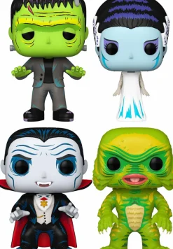 Pop! Bundles>Universal Monsters - The Legacy Collection (Deco) Pop! Vinyl Bundle (Set of 4)