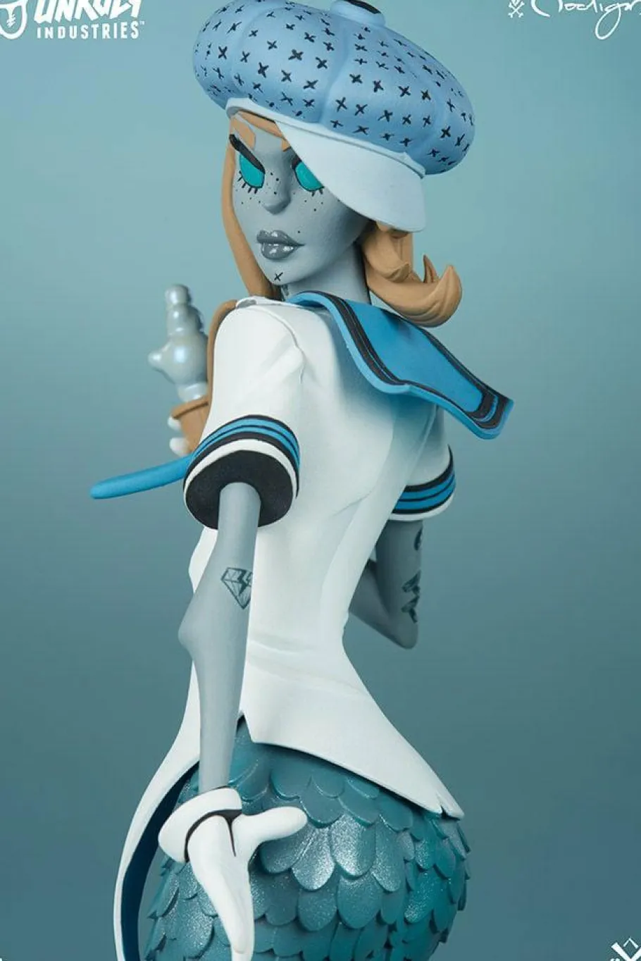 Designer Vinyl>Unruly Industries - Canary Blu 8” Vinyl Figure by Hainanu “nooligan” Saulque