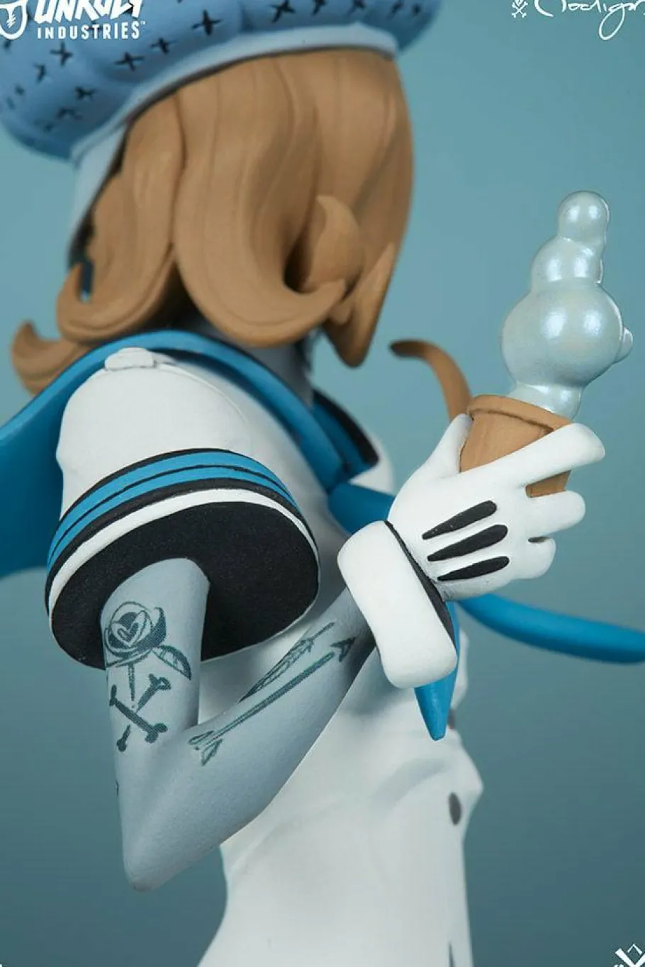 Designer Vinyl>Unruly Industries - Canary Blu 8” Vinyl Figure by Hainanu “nooligan” Saulque