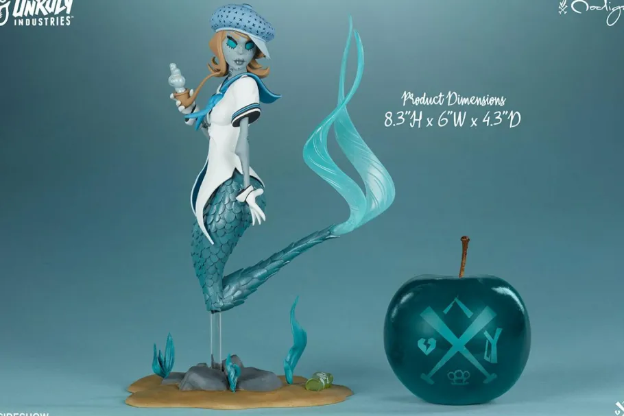 Designer Vinyl>Unruly Industries - Canary Blu 8” Vinyl Figure by Hainanu “nooligan” Saulque