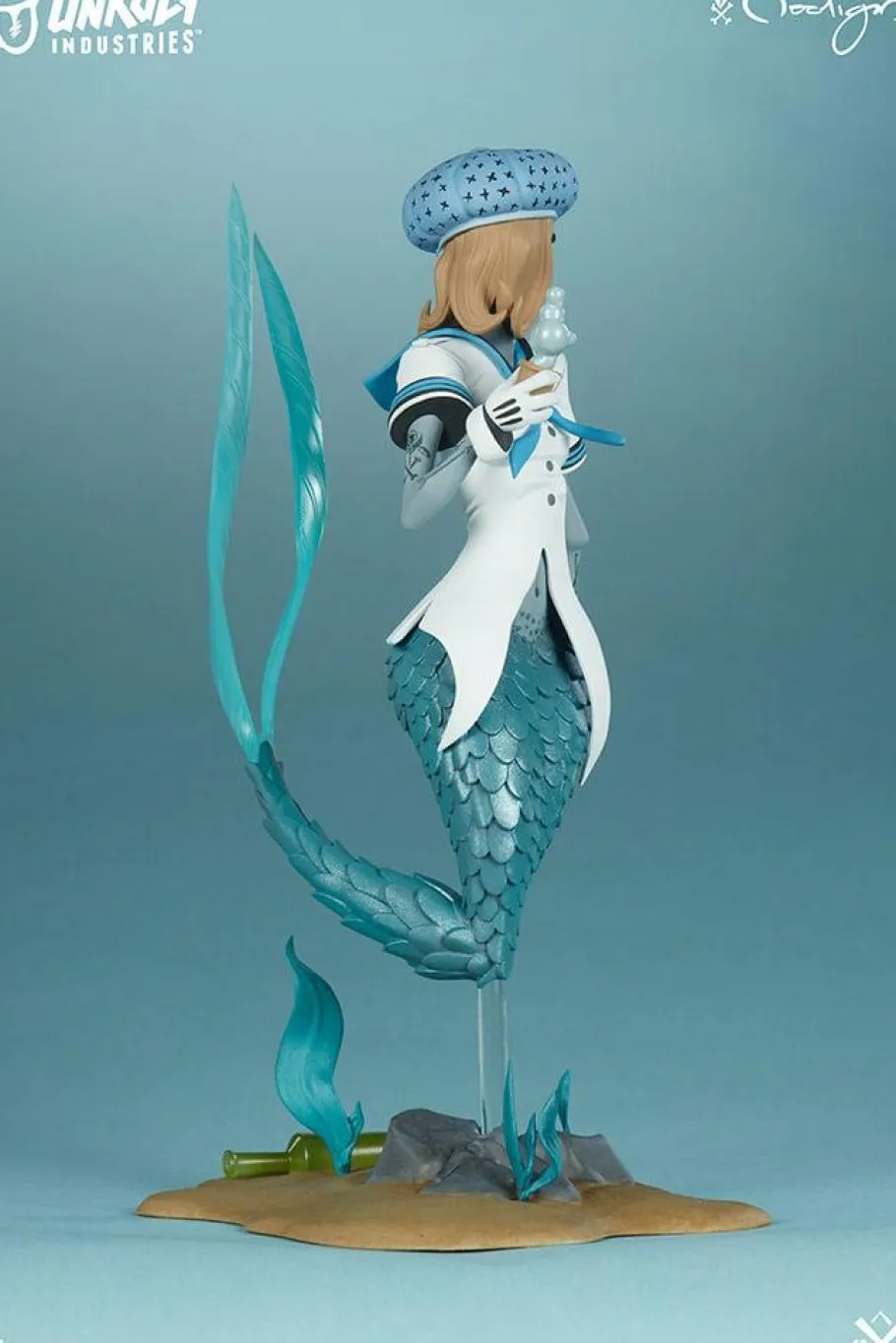 Designer Vinyl>Unruly Industries - Canary Blu 8” Vinyl Figure by Hainanu “nooligan” Saulque