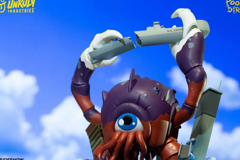 Designer Vinyl>Unruly Industries - Crabthulu: Terror of the Deep! 7” Vinyl Figure by Mike “Poopbird” Groves