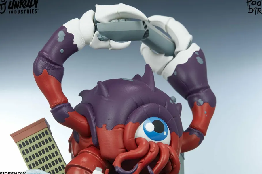 Designer Vinyl>Unruly Industries - Crabthulu: Terror of the Deep! 7” Vinyl Figure by Mike “Poopbird” Groves