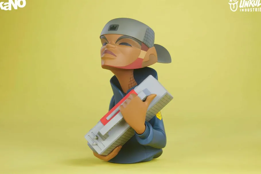 Designer Vinyl>Unruly Industries - Ghetto Blaster 7” Vinyl Figure by kaNO
