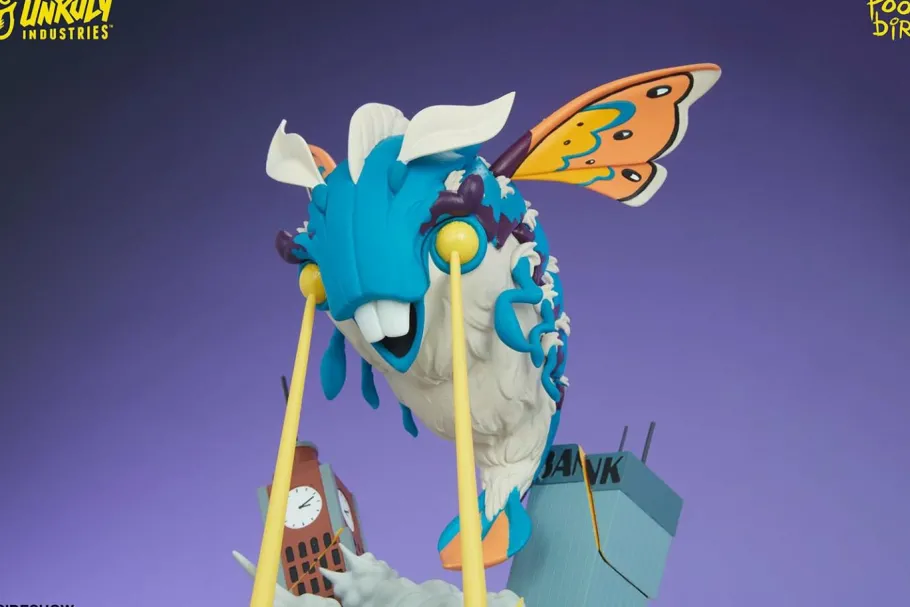 Designer Vinyl>Unruly Industries - Invasion of BeheMOTH! 8” Vinyl Figure by Mike “Poopbird” Groves