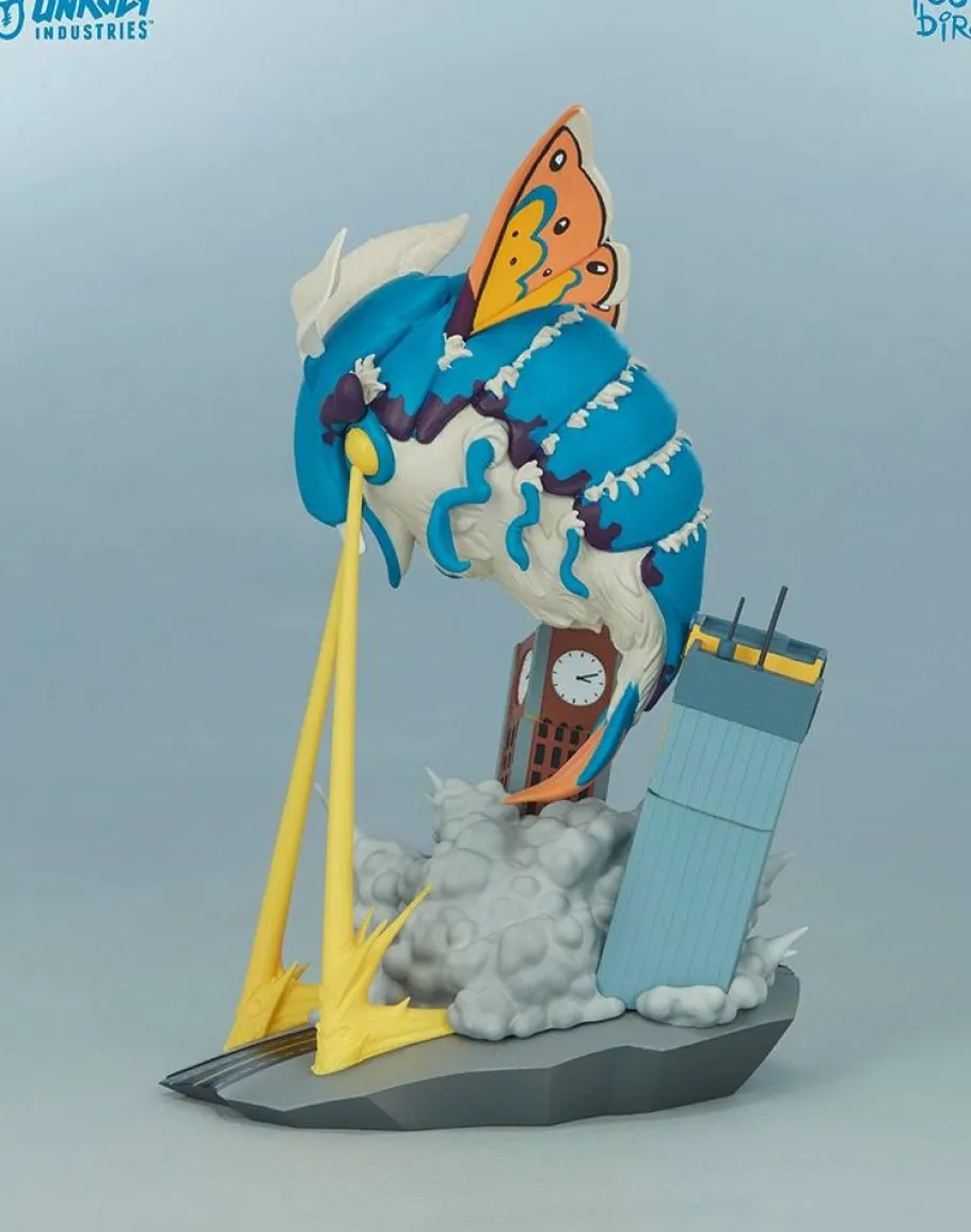 Designer Vinyl>Unruly Industries - Invasion of BeheMOTH! 8” Vinyl Figure by Mike “Poopbird” Groves