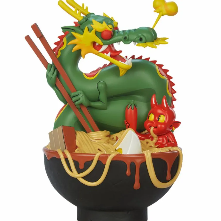 Designer Vinyl>Unruly Industries - Ramen Demon 9” Vinyl Figure by Levi Prewitt